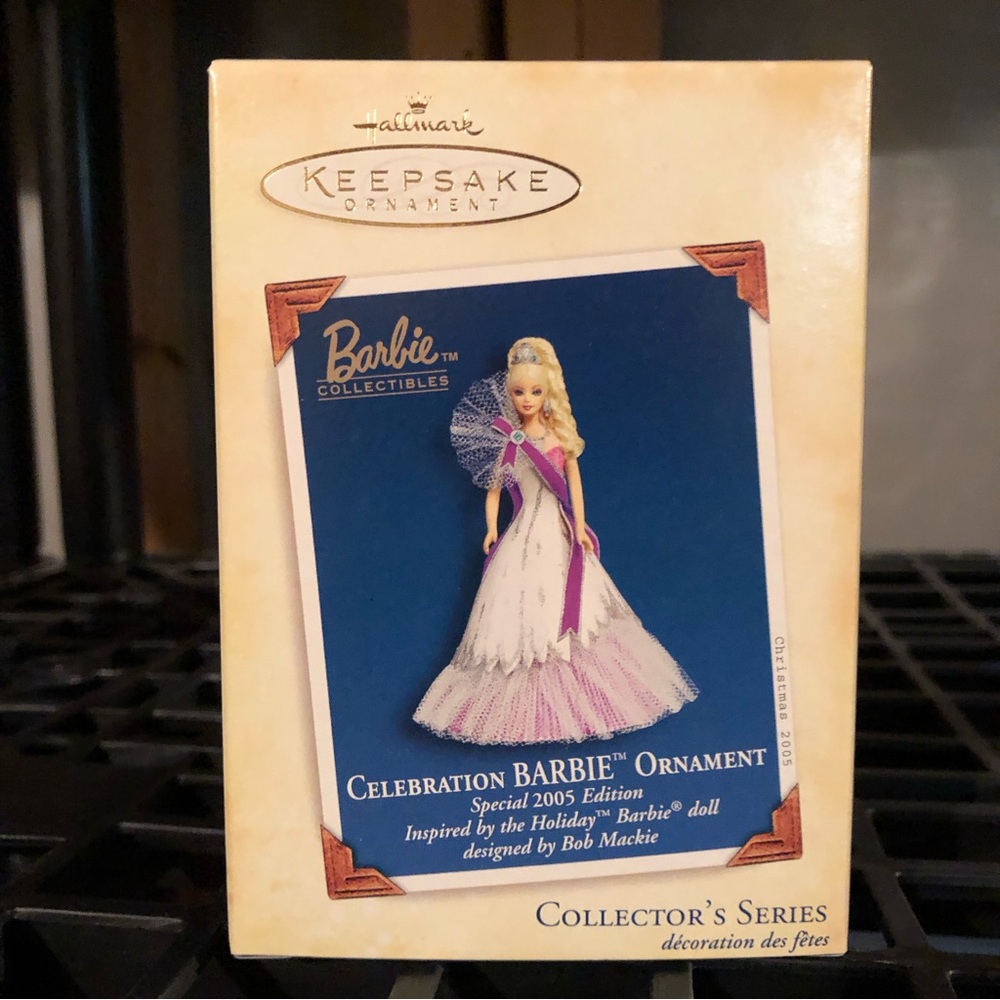 Celebration Barbie Ornament